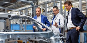 GER - VW Zwickau plant on schedule as ID.3 rolls out