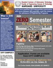 ZERO Semester For Engineering Programs