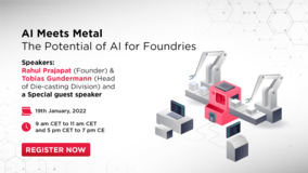 Webinar: AI meets metal - The Potential of AI for Foundries