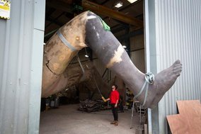 UK - Giant bronze sculpture will be largest cast in UK