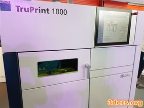GER - TRUMPF steals show with TruPrint 1000 metal 3D printer in Amsterdam