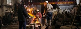 Loughborough Bellfoundry Trust receives funding from The National Lottery - to help address the impact of the Covid-19 pandemic on its bell museum 